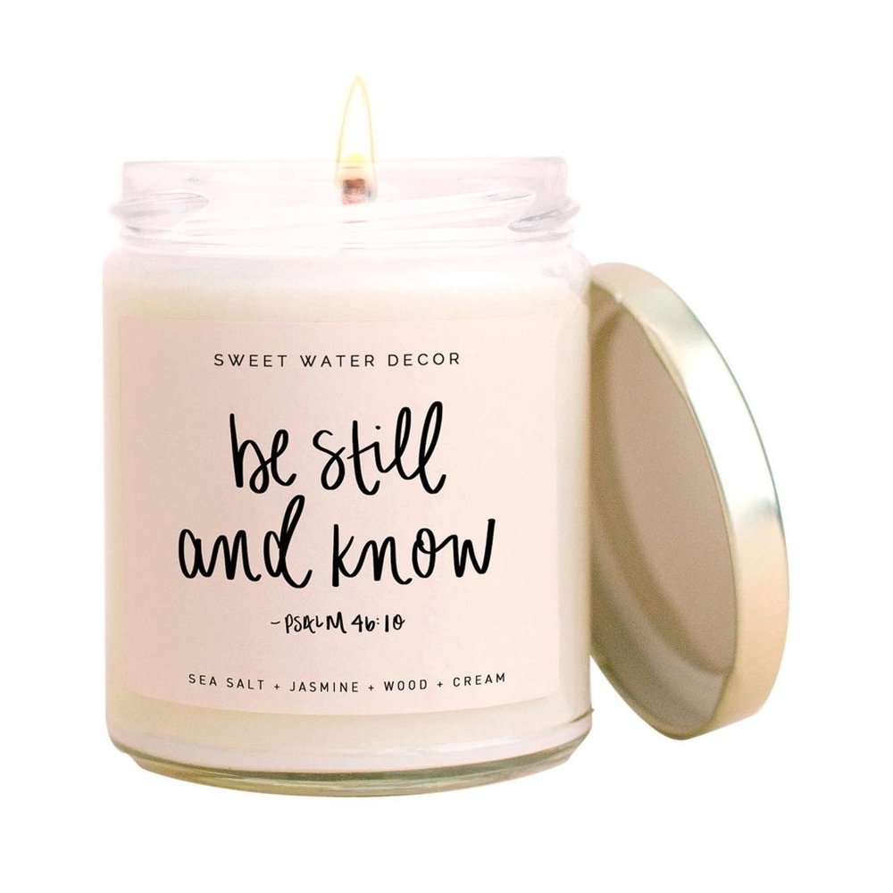 Be Still and Know Soy Candle - Picture 1 of 2